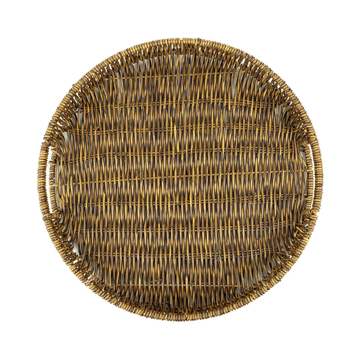 Taca pleciona z technorattanu z uchwytem 021B ⌀40x H5