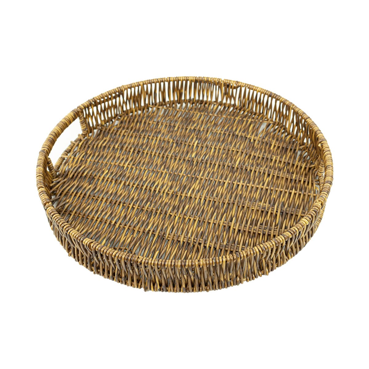 Taca pleciona z technorattanu z uchwytem 021B ⌀40x H5