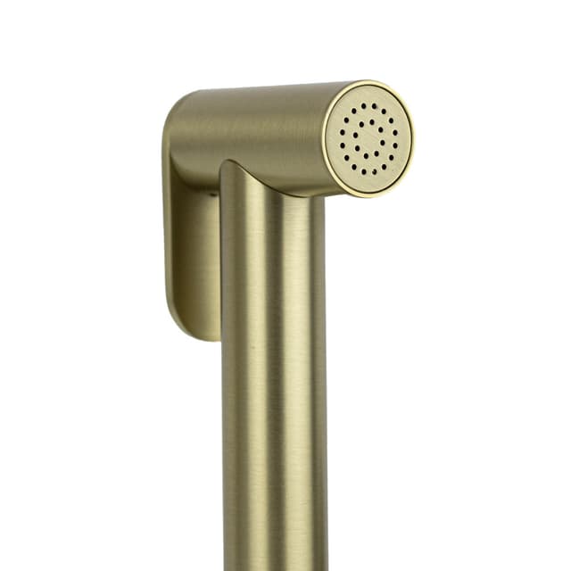 Bateria bidetowa podtynkowa LUGO CMB7570BGL Złoto Szczotkowane z wężem