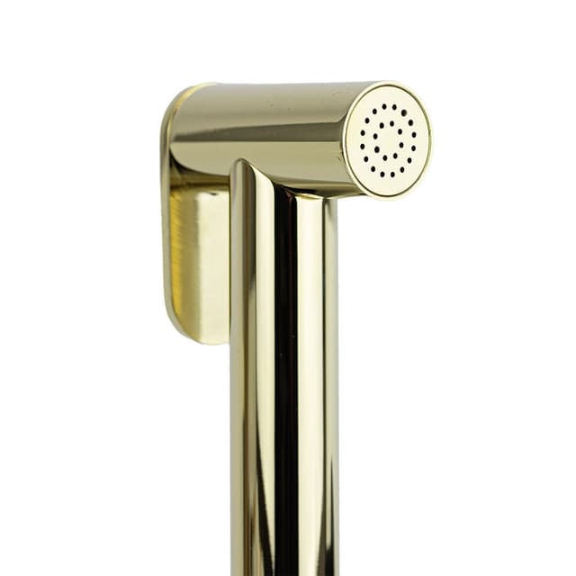 Bateria bidetowa podtynkowa LUGO CMB7570GL Złota z wężem