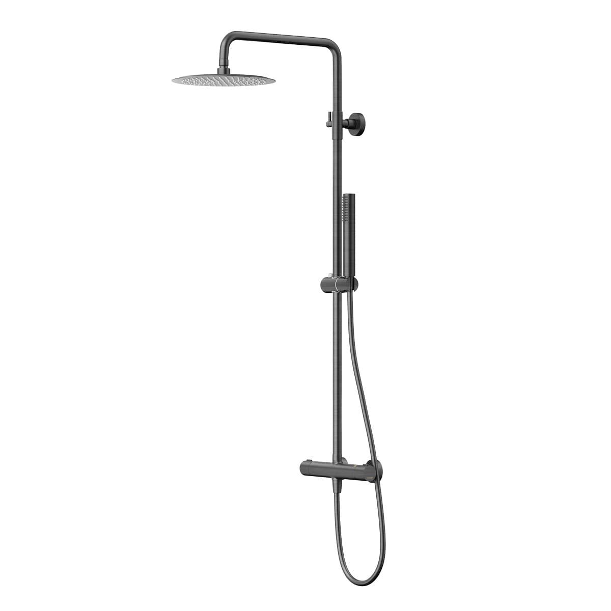 Kolumna prysznicowa LUGO CMN01TGM Deszczownica 25cm Termostat GunMetal