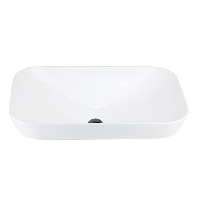 Umywalka nablatowa INTERO UC5580BL prostokątna 530x335x170 mm Czarny korek