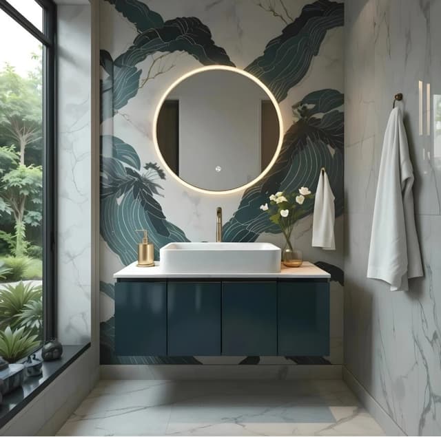 Umywalka nablatowa ANGO UC5610CH prostokątna 600x340x110 mm z korkiem chrom