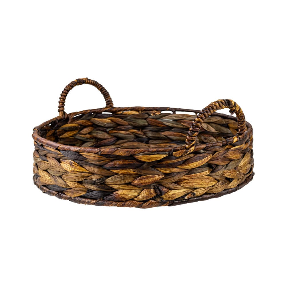 Taca AROLA 416L brąz z hiacyntu wodnego 35x8cm Koszoplotka