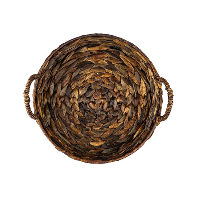 Taca AROLA 416L brąz z hiacyntu wodnego 35x8cm Koszoplotka