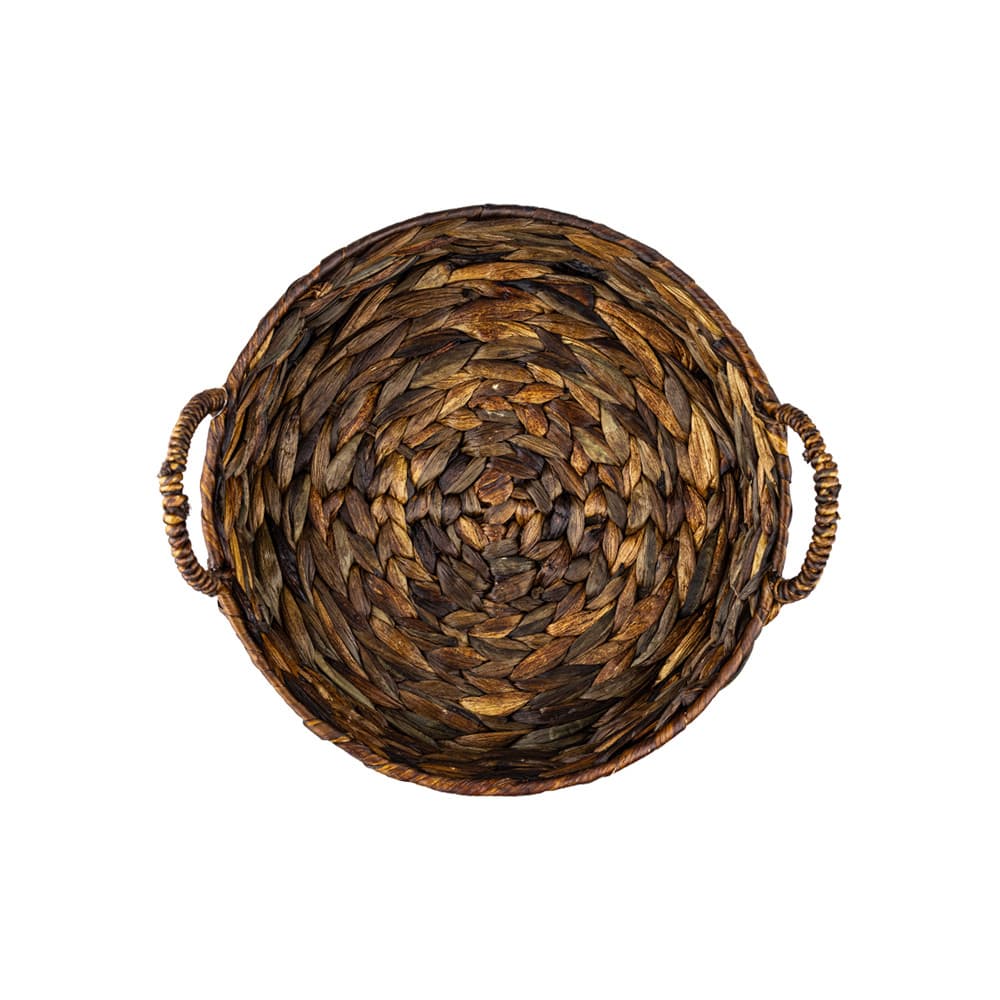 Taca z hiacyntu wodnego AROLA 416M 30x7 cm, brąz Koszoplotka