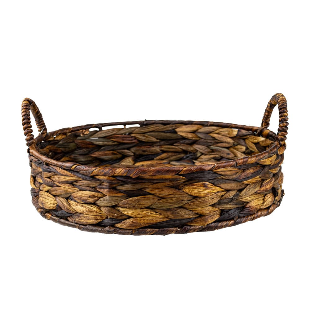 Taca z hiacyntu wodnego AROLA 416XL 40x8cm, brąz Koszoplotka