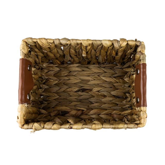 Kosz otwarty z hiacyntu wodnego RAVENA 410M 35x25x18cm Koszoplotka