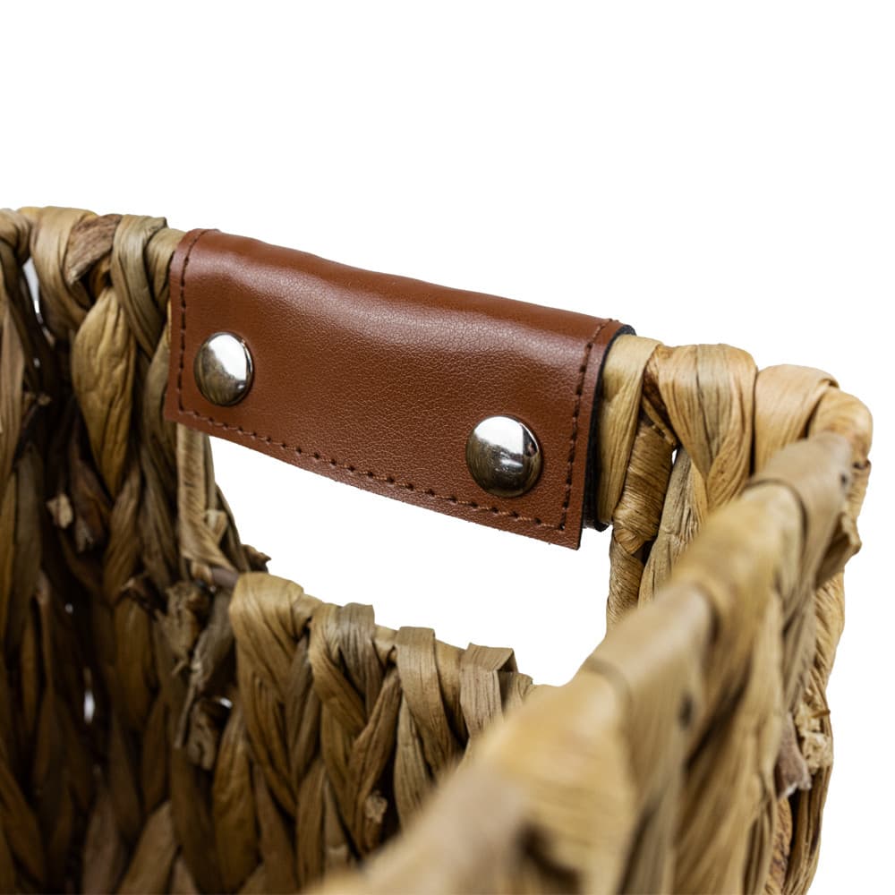 Kosz otwarty z hiacyntu wodnego RAVENA 410M 35x25x18cm Koszoplotka