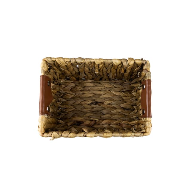 Kosz otwarty z hiacyntu wodnego RAVENA 410S 22x16x16cm Koszoplotka