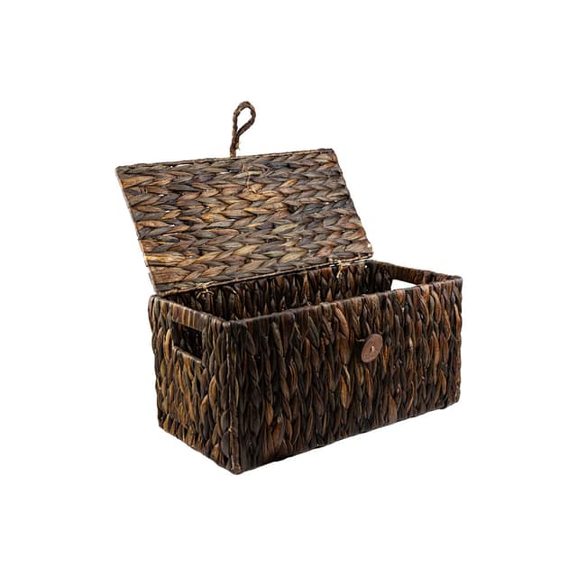 Skrzynia z hiacyntu NATARIA 418S BRĄZ 40x20x20cm Koszoplotka