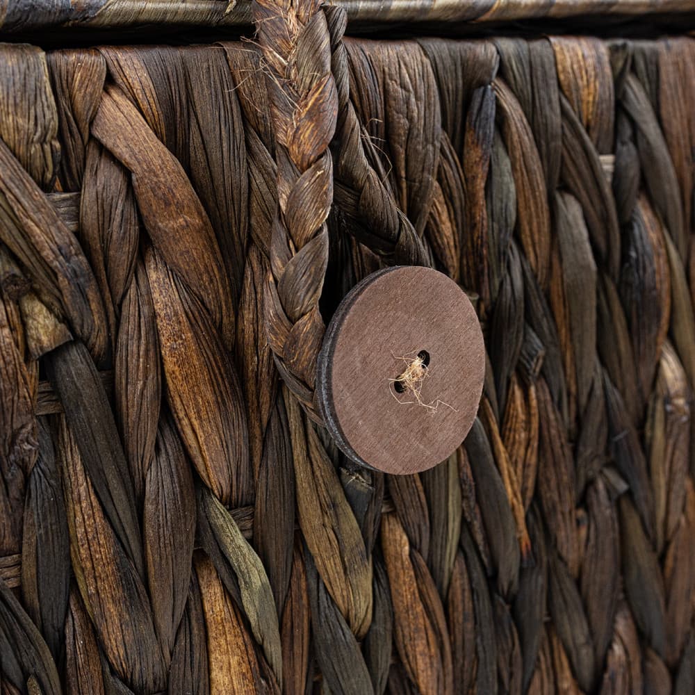 Skrzynia z hiacyntu NATARIA 418S BRĄZ 40x20x20cm Koszoplotka