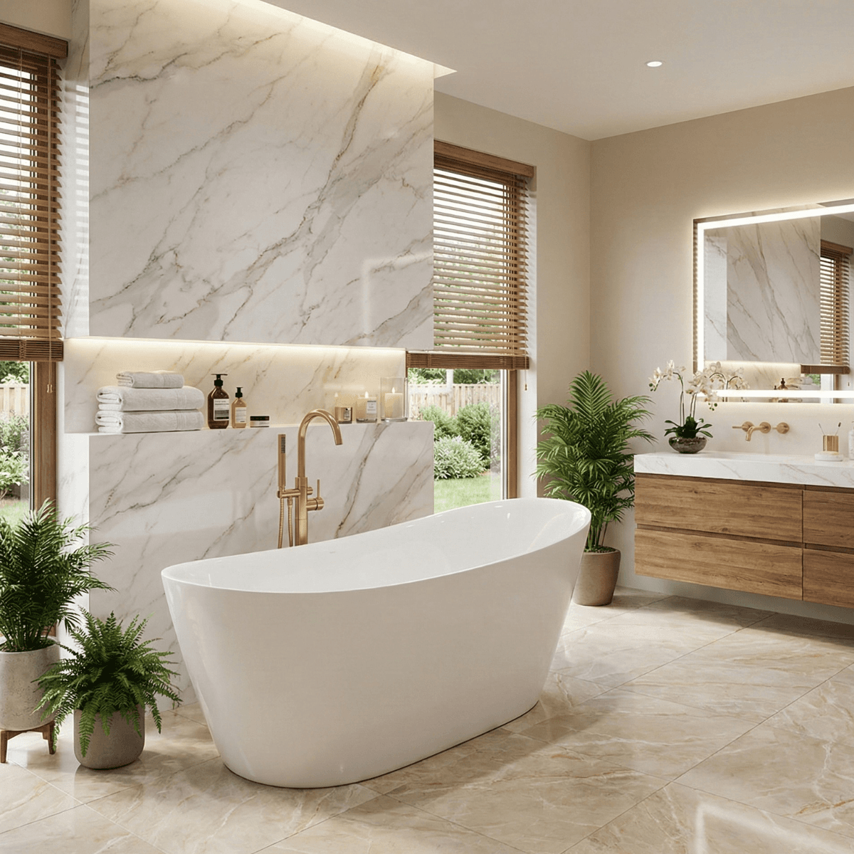 Wanna wolnostojąca ESTELLA II SLIM V038XLWH 170 cm Przelew szczelinowy Korek klik klak Biały