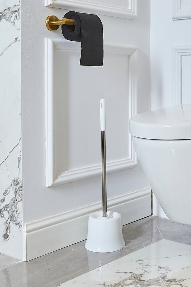 SZCZOTKA TOALETOWA BIAŁA - AWD Interior