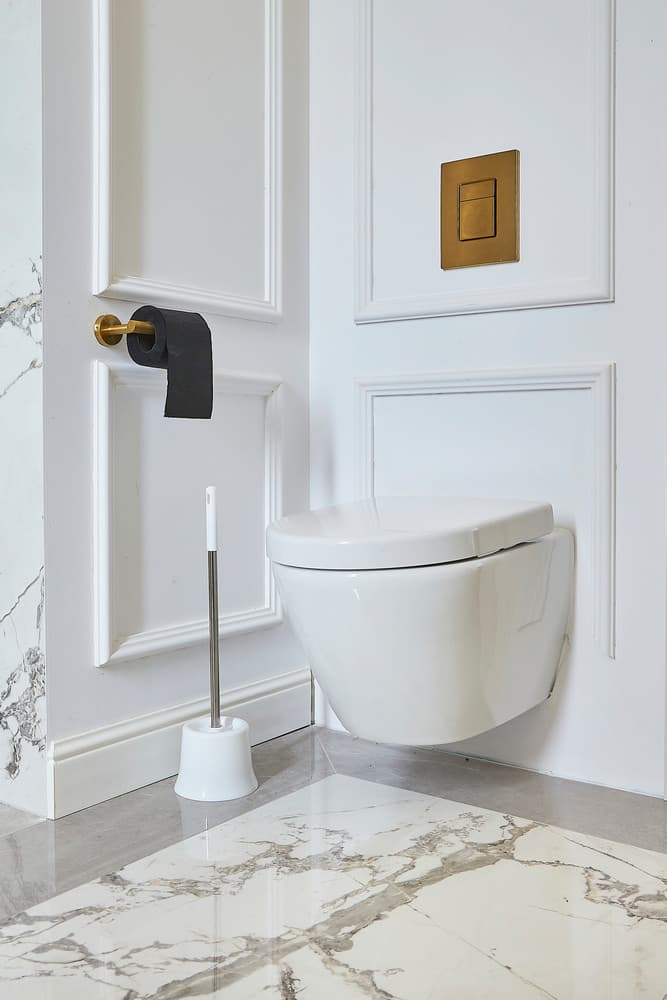 SZCZOTKA TOALETOWA BIAŁA - AWD Interior