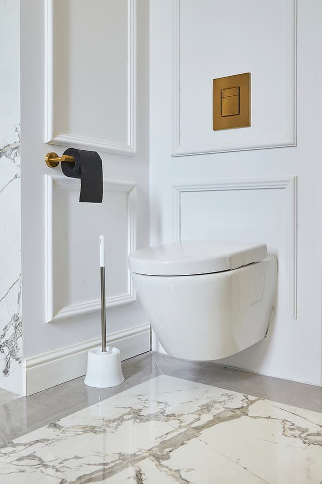 SZCZOTKA TOALETOWA BIAŁA - AWD Interior