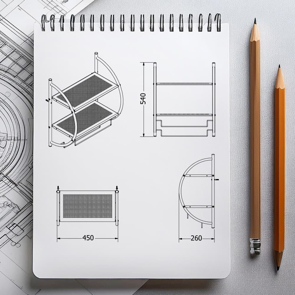PÓŁKA ŚCIENNA - AWD Interior