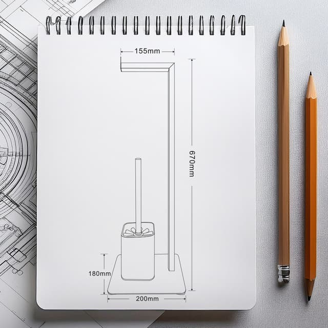 Stojak na papier toaletowy i szczotkę wc AWD INTERIOR 1975 srebrny chrom