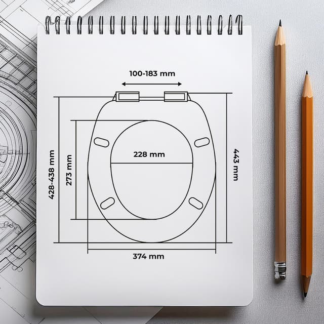 Deska sedesowa wolnoopadająca FOXTROT 1969 duroplast biała - AWD Interior
