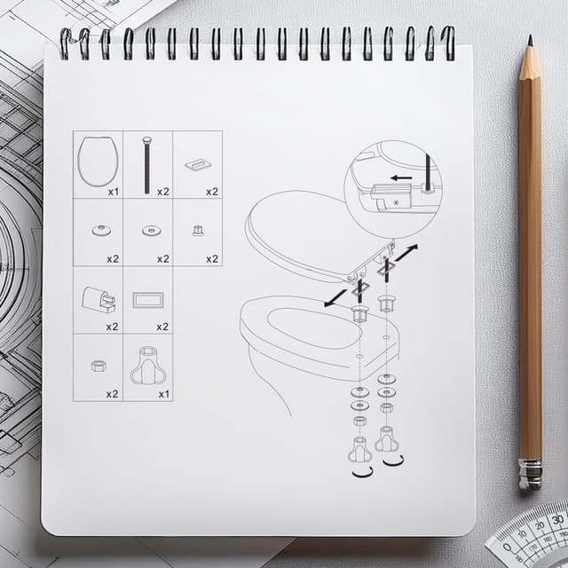 Deska sedesowa wolnoopadająca FOXTROT 1969 duroplast biała - AWD Interior