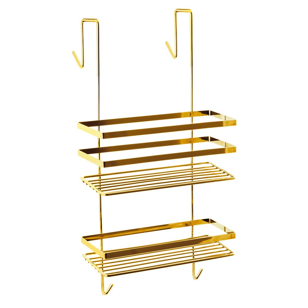 Półka pod prysznic AWD INTERIOR 1987 złota zawieszana podwójna