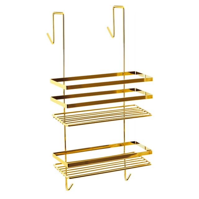 Półka pod prysznic AWD INTERIOR 1987 złota zawieszana podwójna