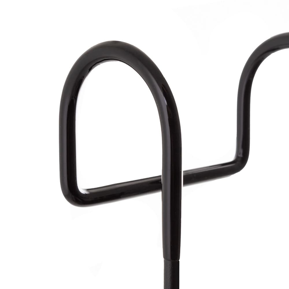 Półka pod prysznic AWD INTERIOR 1993 czarna zawieszana podwójna