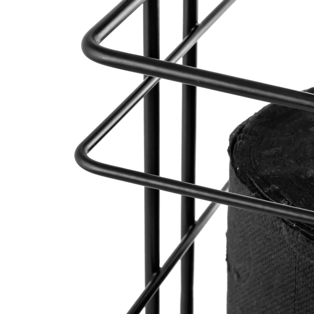 Stojak na papier toaletowy AWD INTERIOR 1979 czarny loft