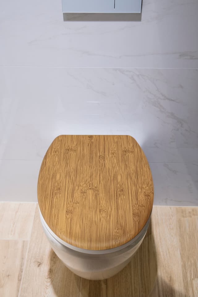 Deska sedesowa wolnoopadająca wypinana AWD INTERIOR 2035 Bambly duroplast bambus