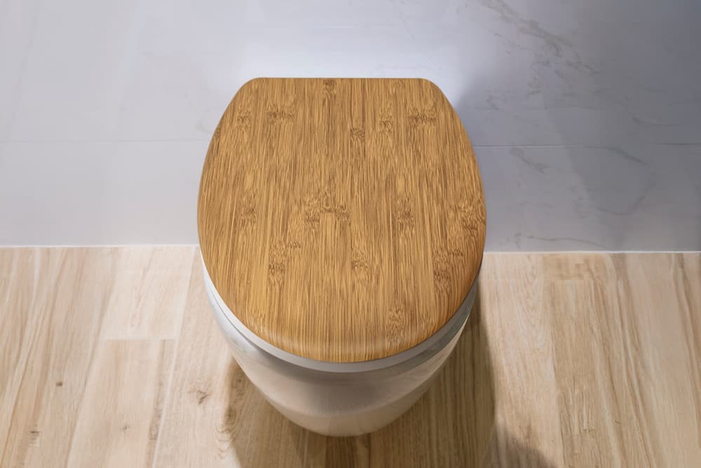 Deska sedesowa wolnoopadająca wypinana AWD INTERIOR 2035 Bambly duroplast bambus