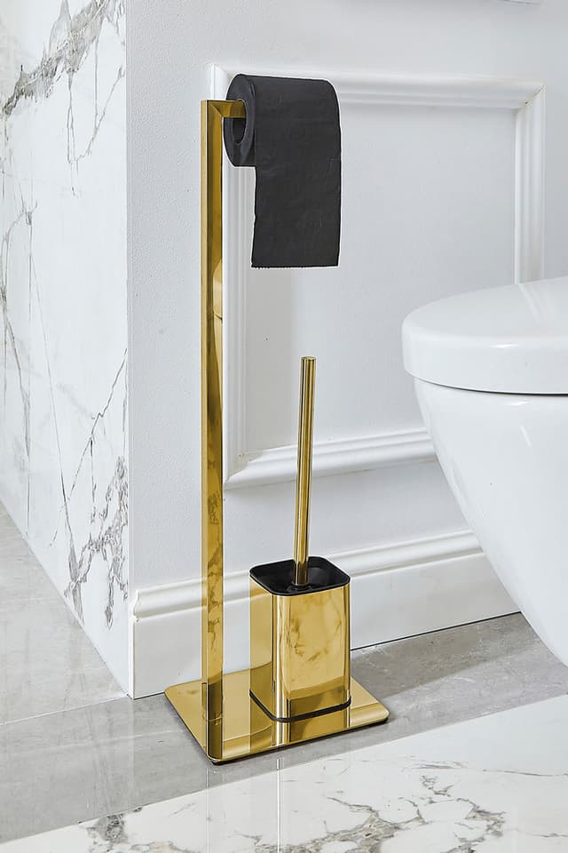 STOJAK ŁAZIENKOWY ZŁOTY - AWD Interior