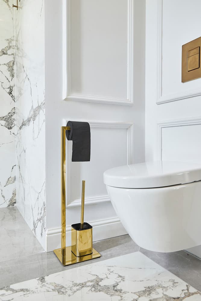 STOJAK ŁAZIENKOWY ZŁOTY - AWD Interior