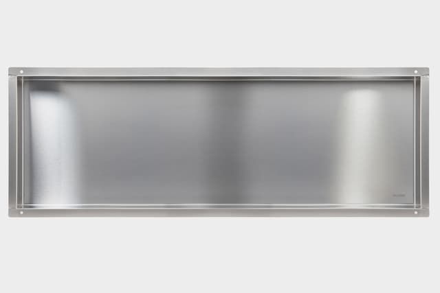 WALL-BOX NO RIM - Półka wnękowa bezramkowa INOX 90x30x7 cm