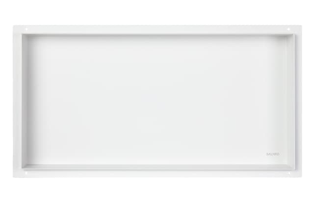 WALL-BOX No Rim White - Półka wnękowa bezramkowa biała 60x30x7 cm