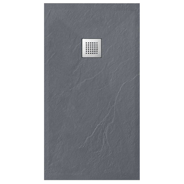 Stone Tray - Brodzik kompozytowy "F" Ciemnoszary 90x120x2,5