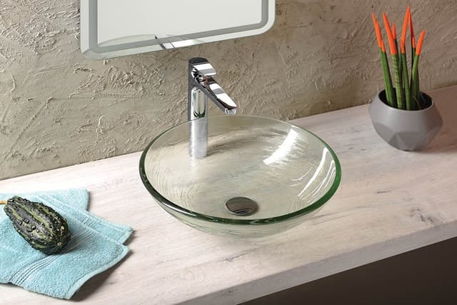 CORNELI bateria umywalkowa wysoka z przedłużoną wylewką, bez odpływu, chrom