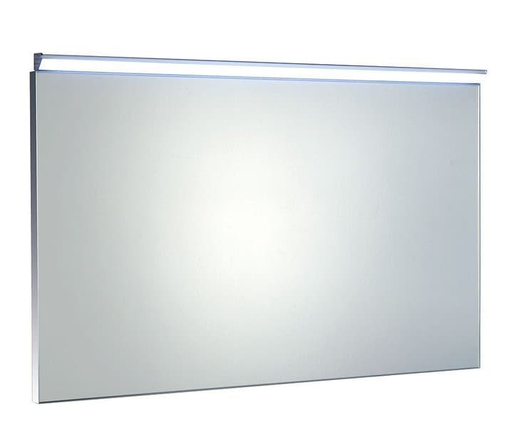 BORA lustro w ramie 1000x600mm z oświetleniem LED i wyłącznikiem, chrom