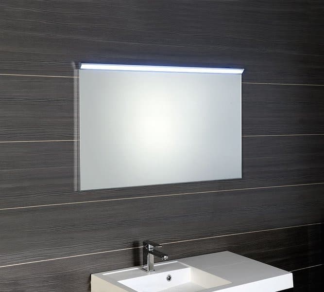 BORA lustro w ramie 1000x600mm z oświetleniem LED i wyłącznikiem, chrom