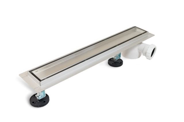 Odpływ boczny 2w1 Odpływ liniowy 120 cm z bocznym syfonem dwustronny chrom