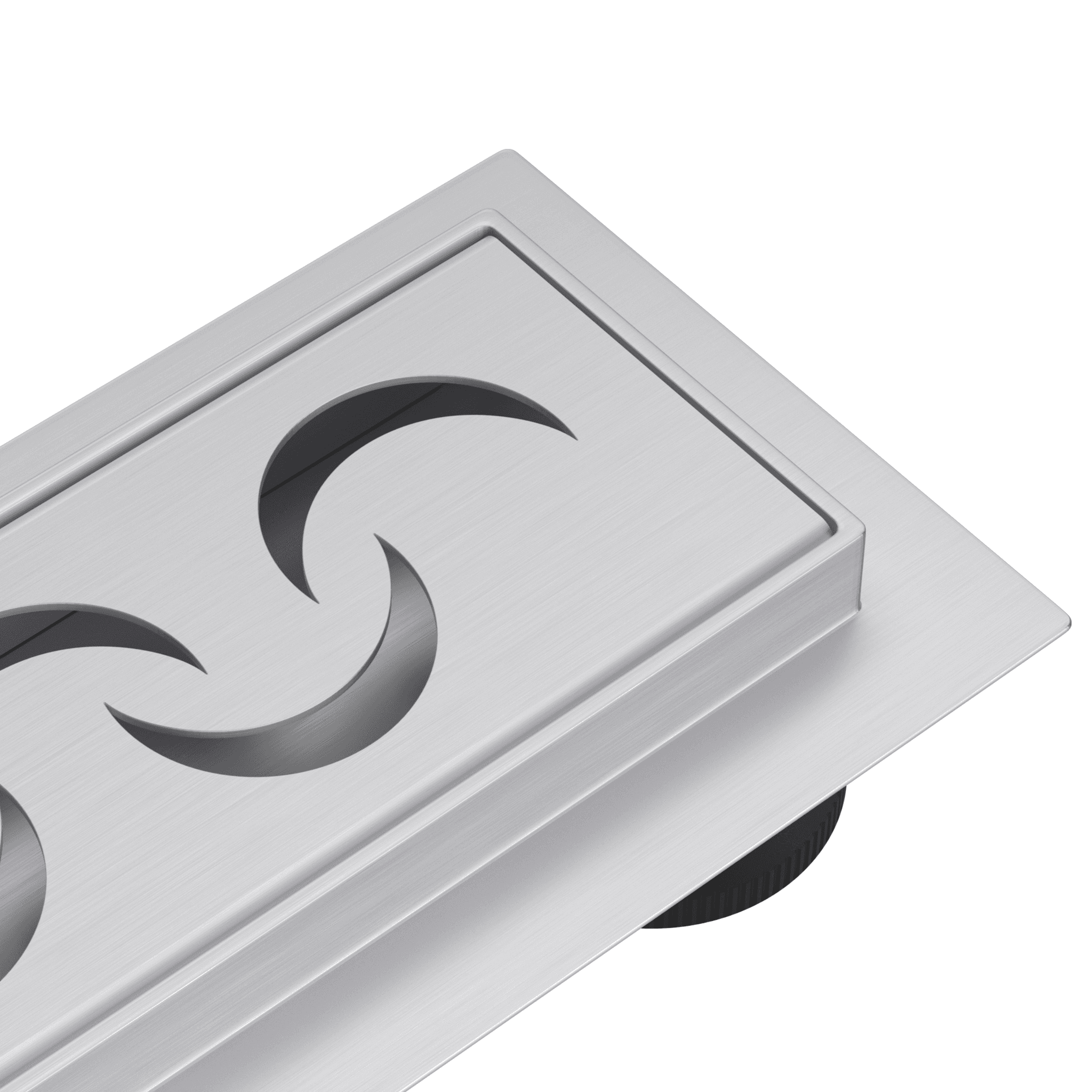 Decor Inox Odpływ liniowy z panelem dekoracyjnym Moon, 90 cm