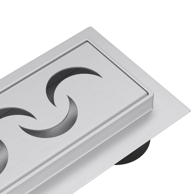 Decor Inox Odpływ liniowy z panelem dekoracyjnym Moon, 90 cm