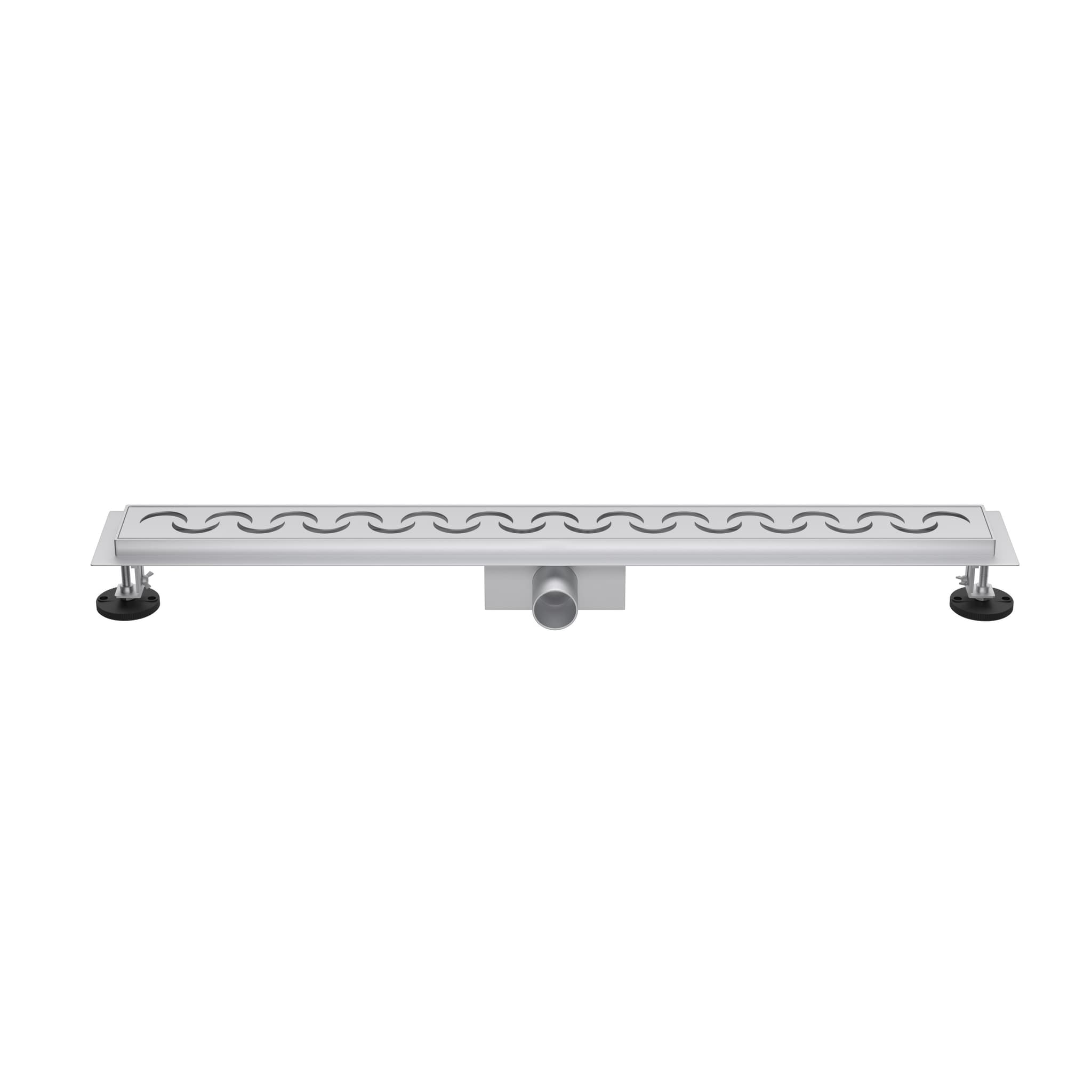 Decor Inox Odpływ liniowy z panelem dekoracyjnym Moon, 90 cm