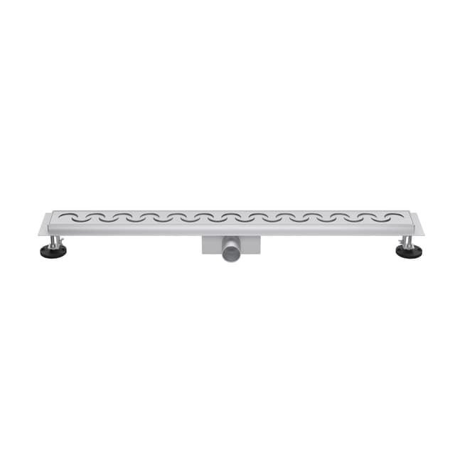 Decor Inox Odpływ liniowy z panelem dekoracyjnym Moon, 90 cm