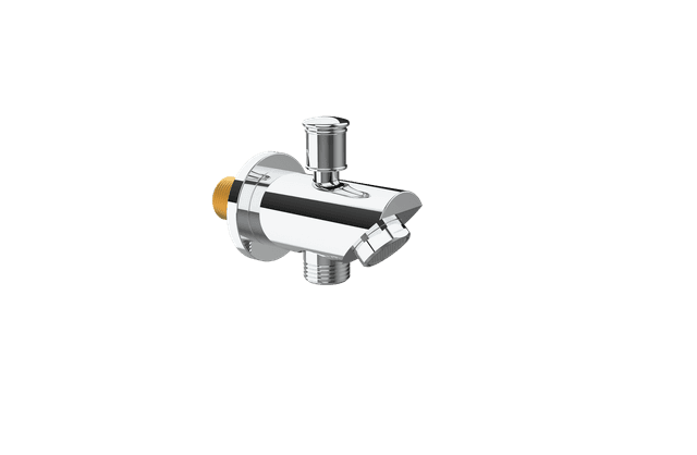 Wylewka wannowo prysznicowa Corsan CMW7CH Chrom z przełącznikiem mechanicznym do słuchawki prysznicowej