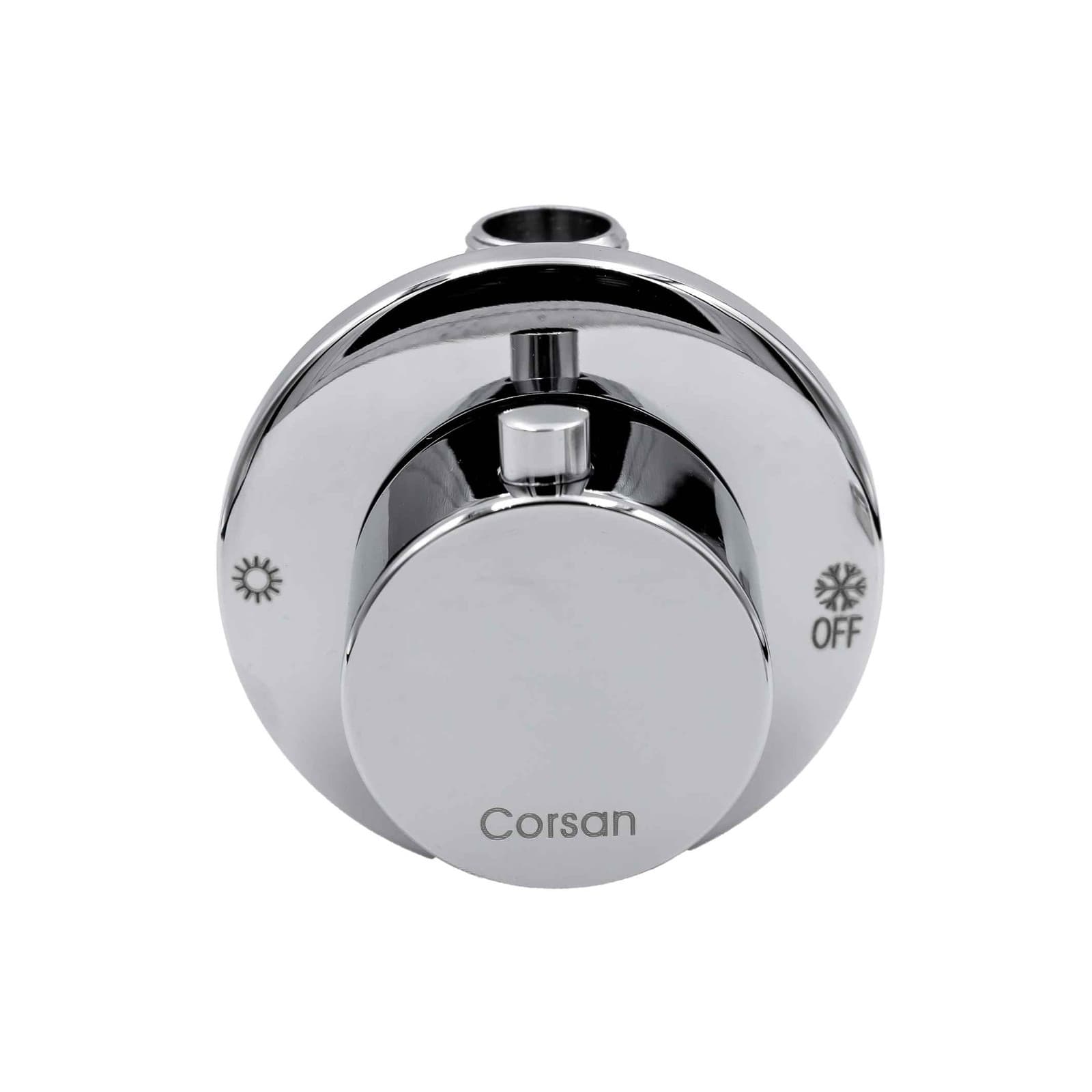 P073CH - Mieszacz wody Corsan uniwersalny komplet z pokrętłem