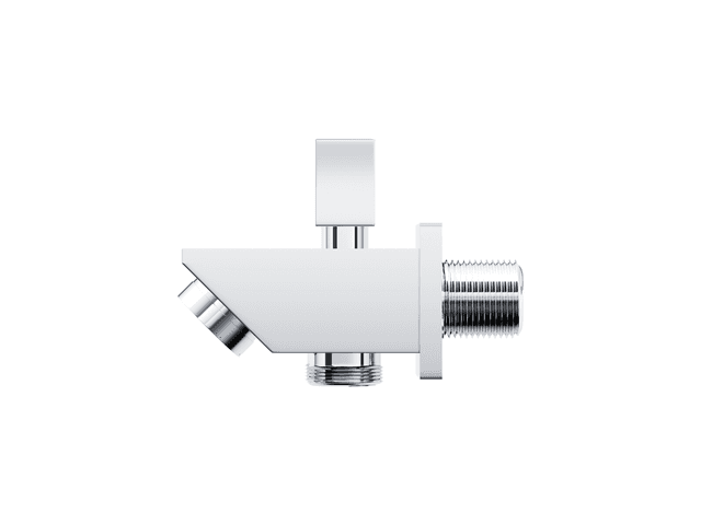 Zestaw prysznicowy Corsan Ango chrom z deszczownicą LED, baterią, słuchawką i wylewką