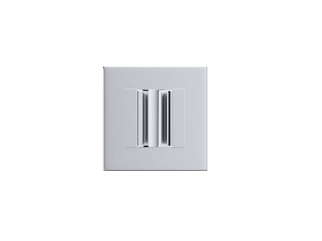 Zestaw prysznicowy Corsan Ango chrom z deszczownicą 30 cm, baterią, słuchawką i wylewką