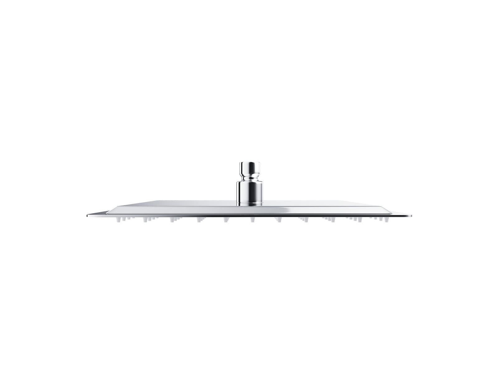 Zestaw prysznicowy Corsan Ango chrom z deszczownicą 25 cm, baterią, słuchawką i wylewką