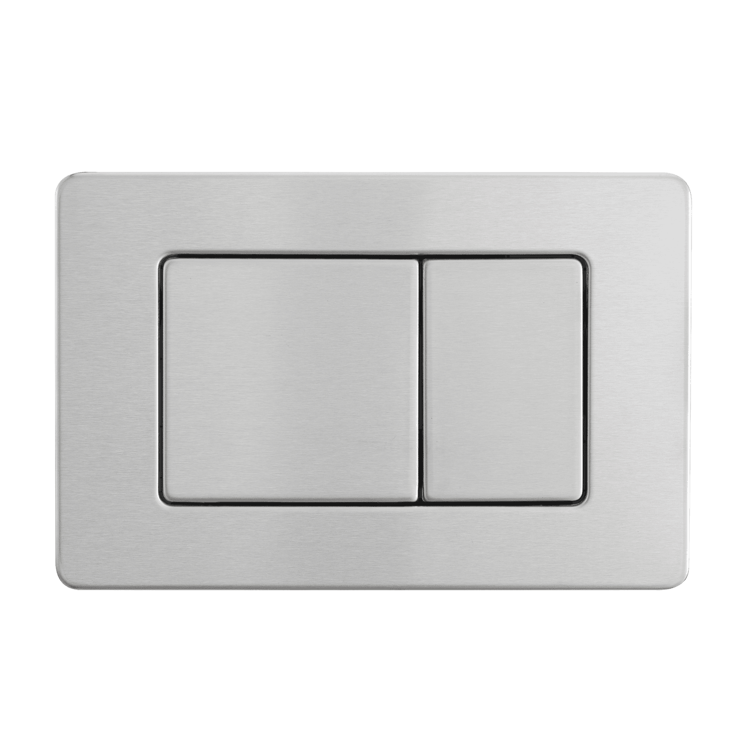 Przycisk spłukujący do WC ze stali nierdzewnej szczotkowanej AXO inox