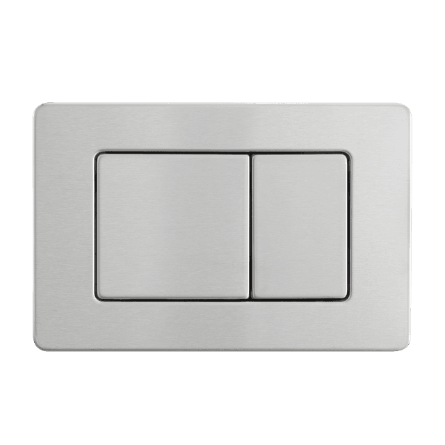 Przycisk spłukujący do WC ze stali nierdzewnej szczotkowanej AXO inox